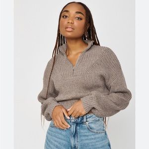 Garage mock neck sweater
